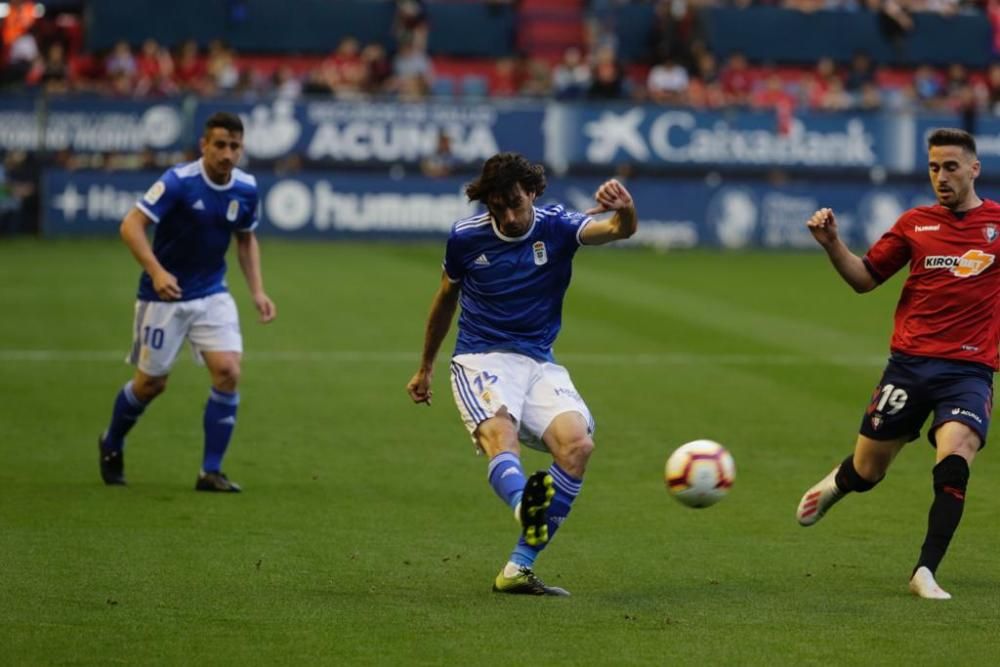 El partido entre el Osasuna y el Real Oviedo, en imágenes