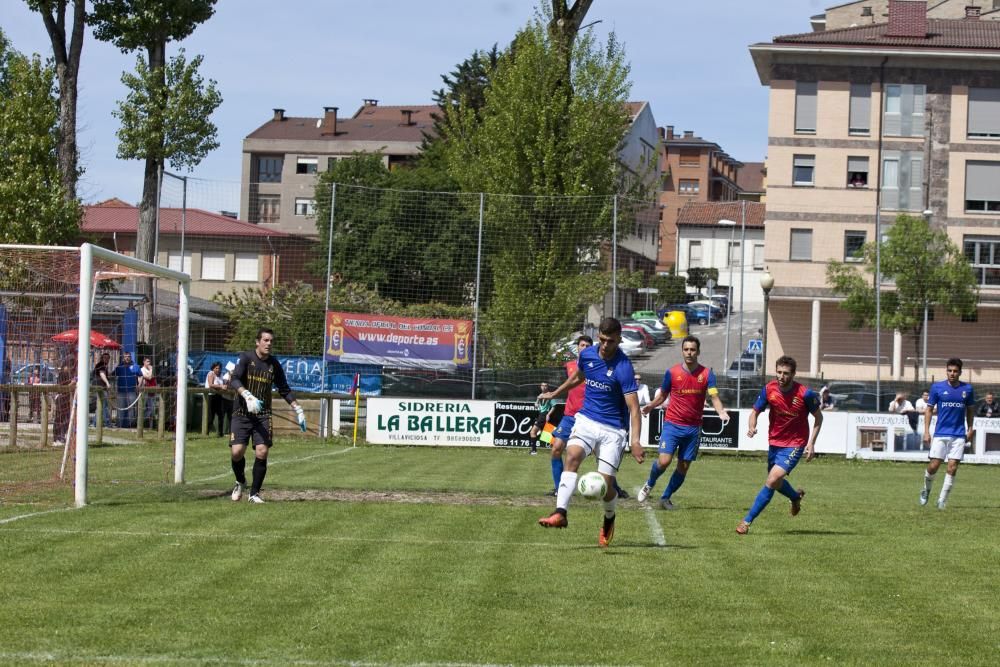 El partido entre el Condal y el Oviedo B