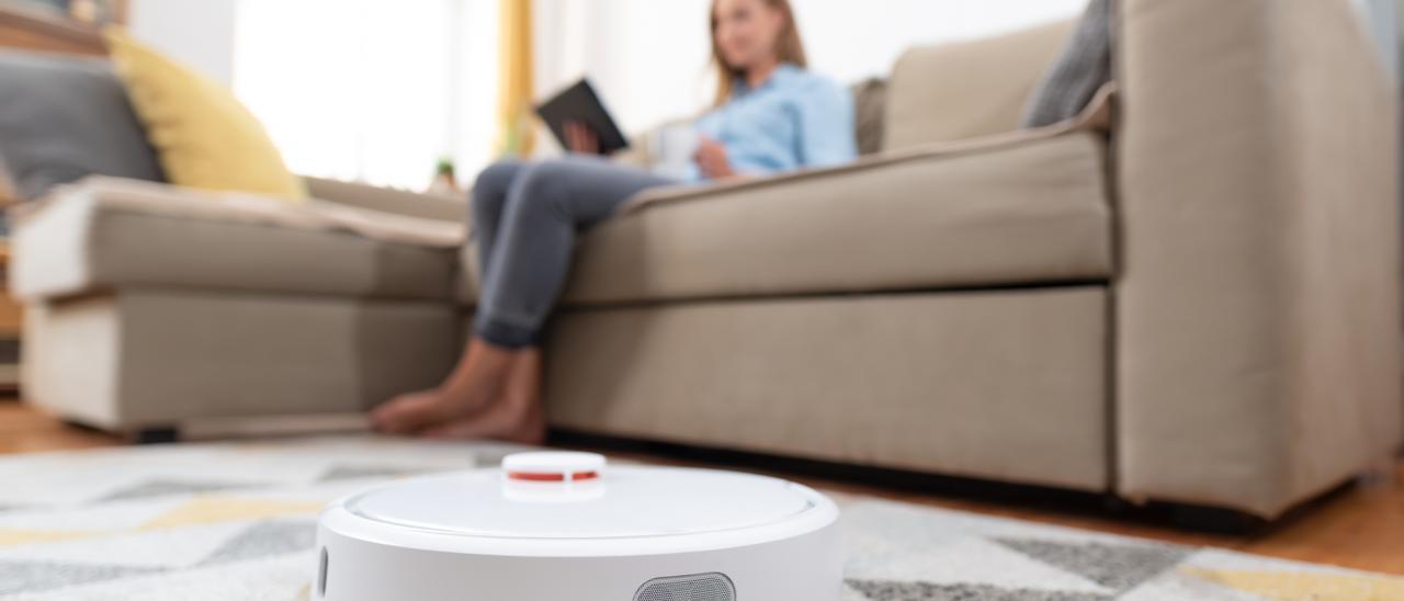 Robot aspiradora.
