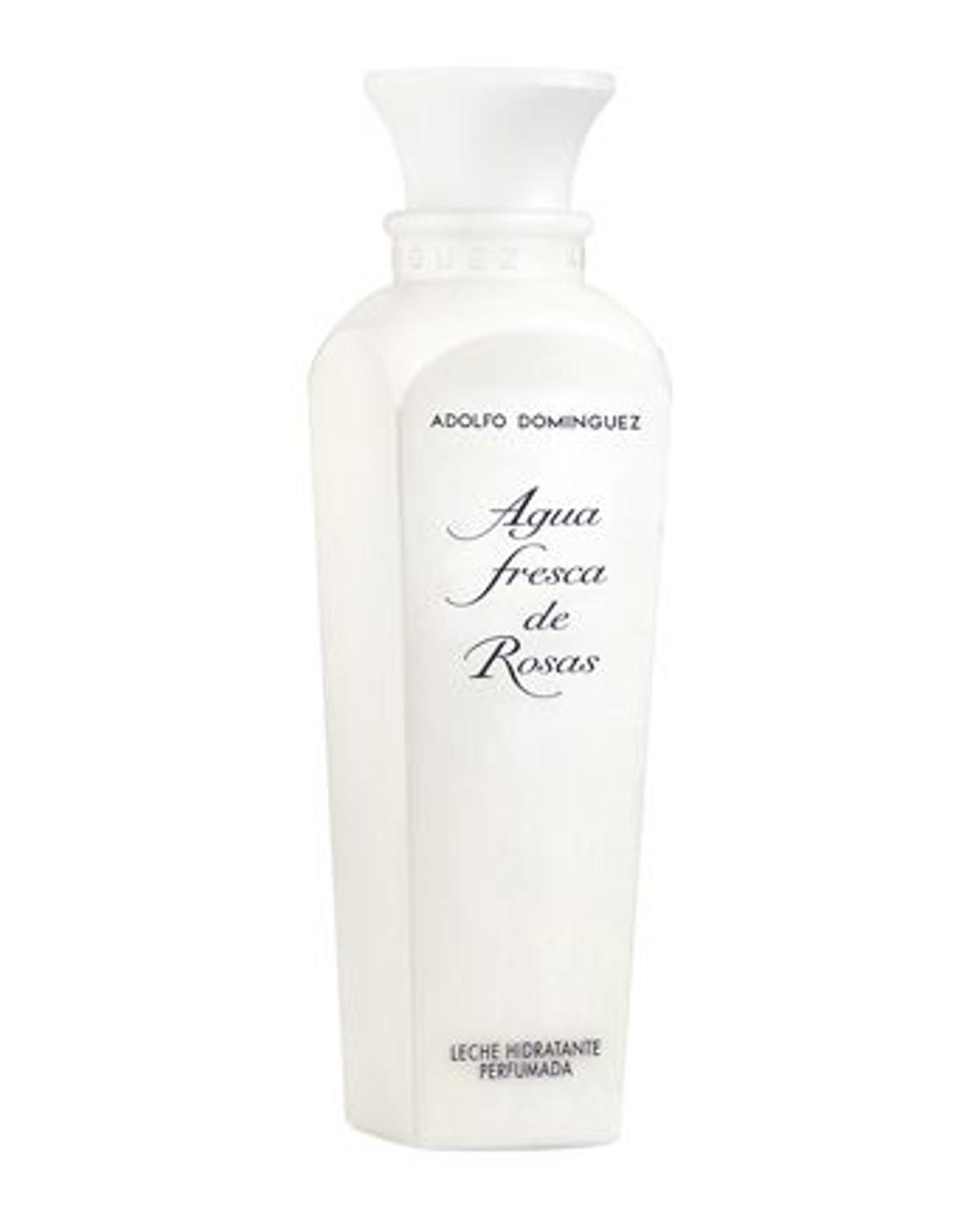 ADOLFO DOMÍNGUEZ. Leche hidratante ‘Agua fresca de Rosas’ (500 ml).