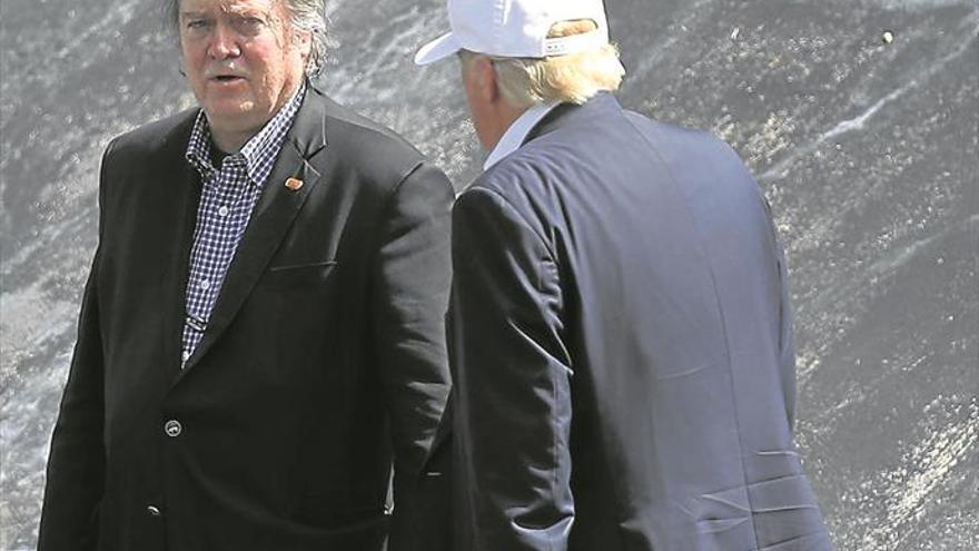 La disputa entre Trump y Bannon sacude la Casa Blanca