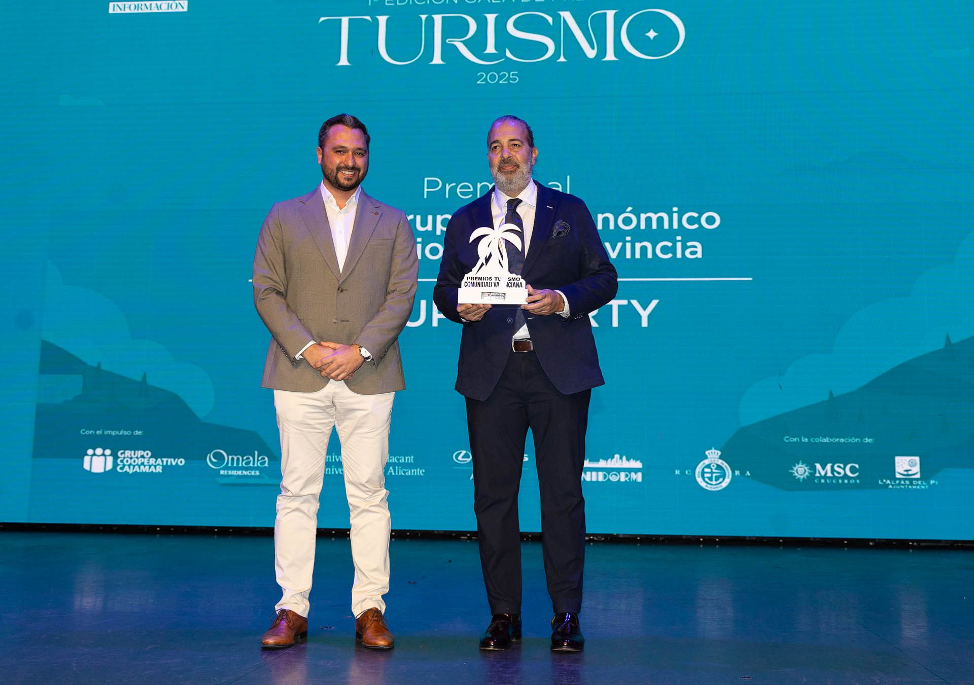INFORMACIÓN celebra en el  MSC Music la Iª Gala de los Premios Turismo