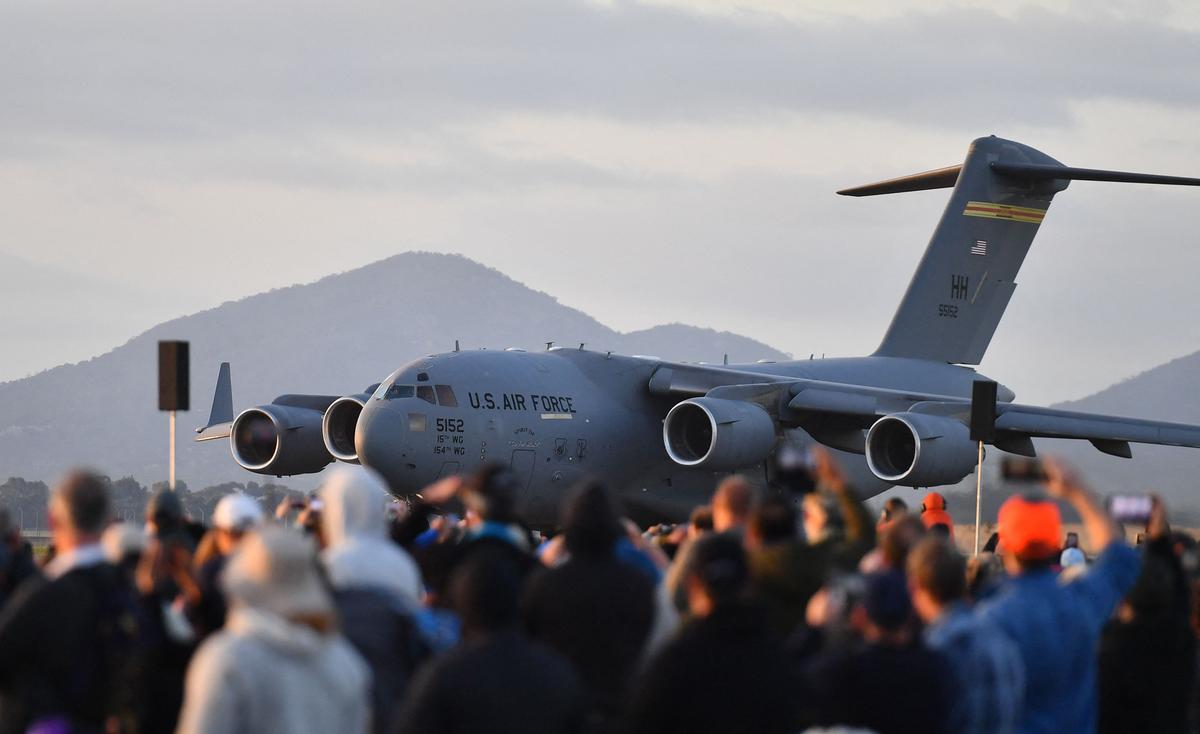 Exhibición aérea en Avalon, Australia