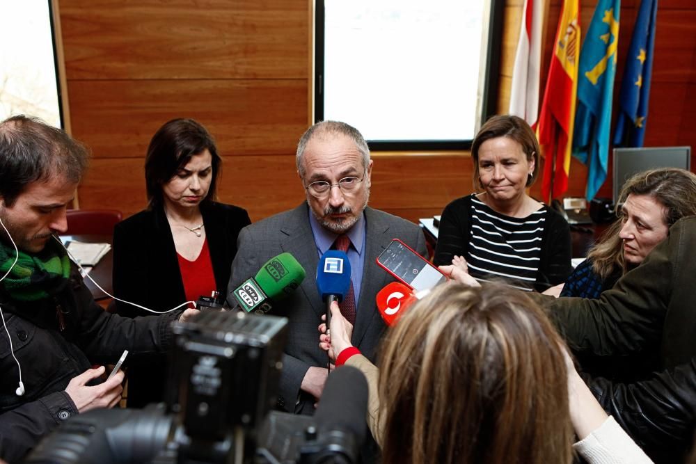 Recepción de la alcaldesa de Gijón al embajador israelí