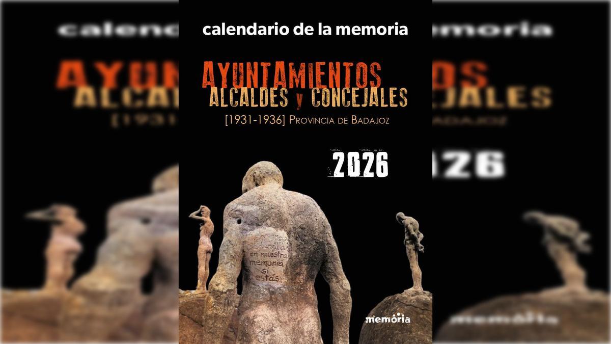 Calendario de la Memoria 2026 de la Diputación de Badajoz