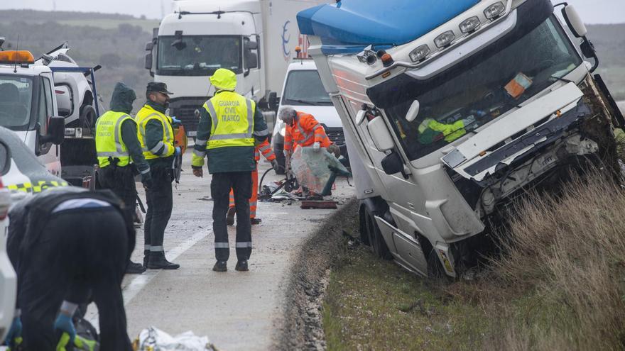 Cinco fallecidos en cuatro accidentes, balance de la Semana Santa en las carreteras de Castilla y León