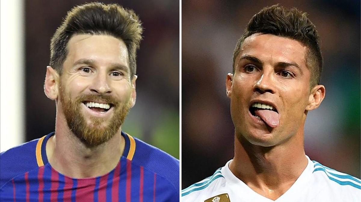Leonel Messi y Cristiano Ronaldo