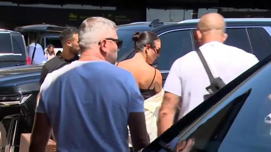 Primeras imágenes de Cristiano Ronaldo y Georgina Rodríguez tras su boda