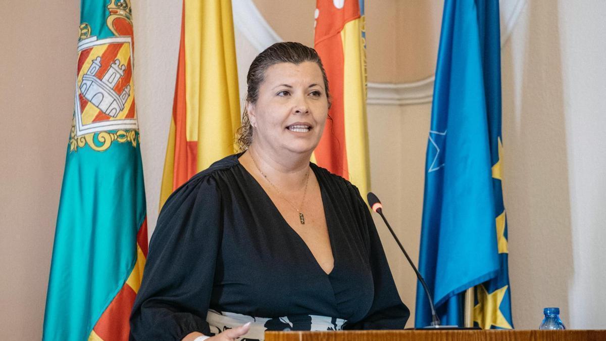 Patricia Puerta es la portavoz del grupo municipal socialista en el Ayuntamiento de Castelló.