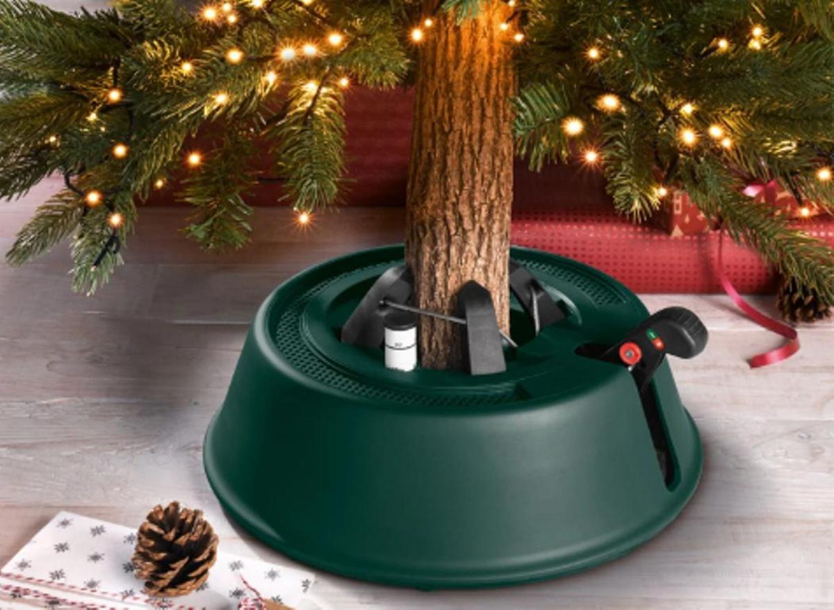 Soporte para el árbol de Navidad de Lidl