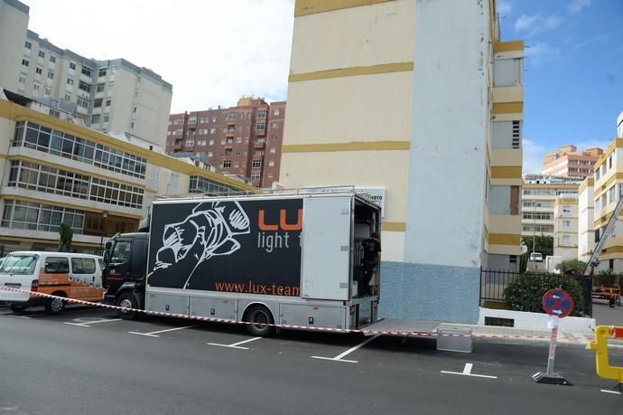 Las Palmas de Gran Canaria. Rodaje de 'Wasp Network'.  | 23/04/2019 | Fotógrafo: José Carlos Guerra