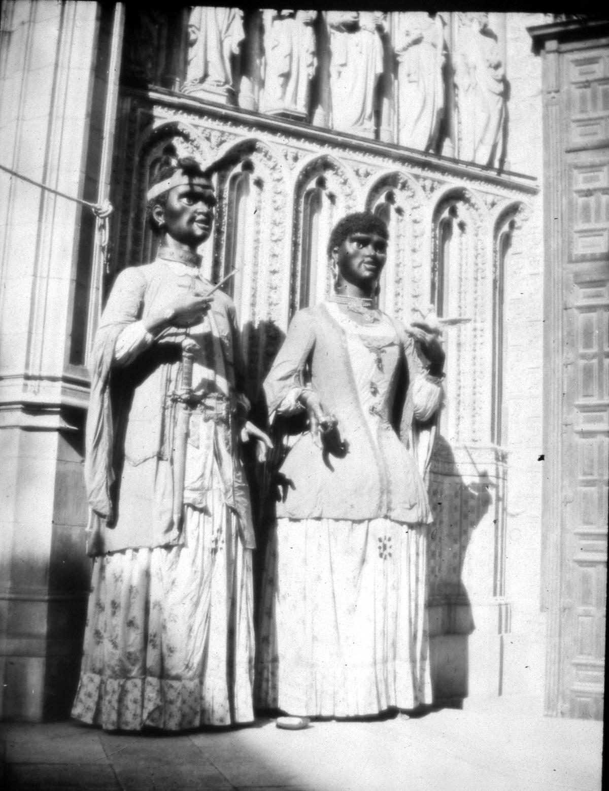 Las fotos antiguas para descubrir la otra cara de la Catedral de Toledo