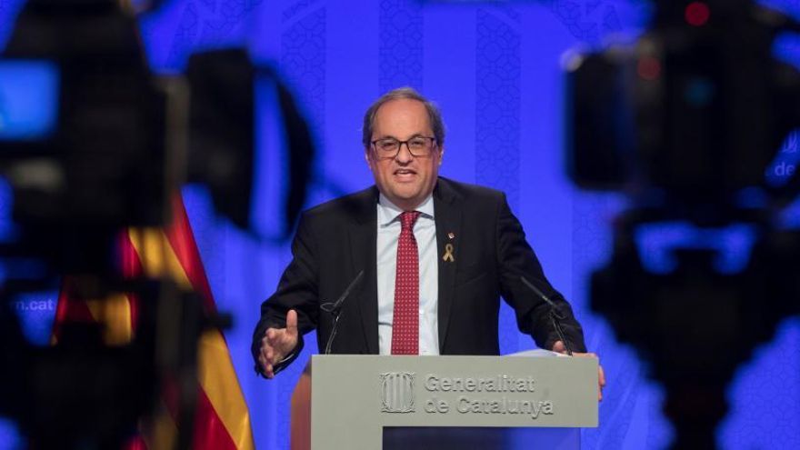 Torra anuncia la posada en marxa d&#039;una oficina de drets socials i polítics.