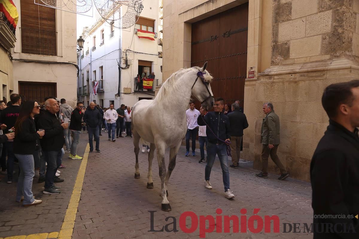Concurso de caballo a pelo: pasacalles hasta el Hoyo en Caravaca