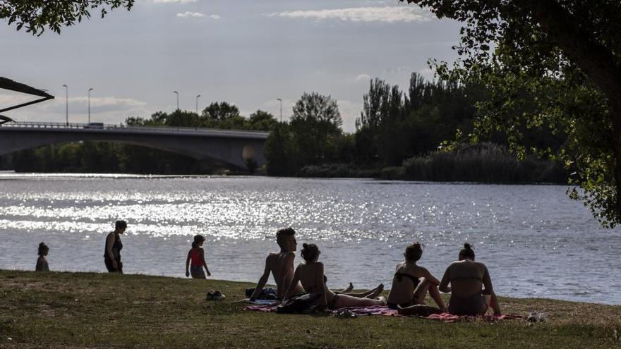 Río Duero a su paso por Zamora.