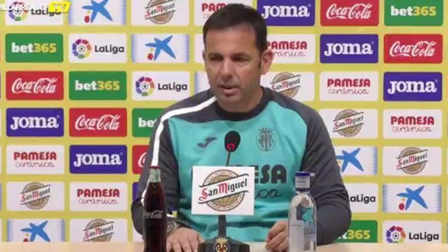 Calleja: &quot;El Villarreal debe ser competitivo y tener mentalidad ganadora&quot;