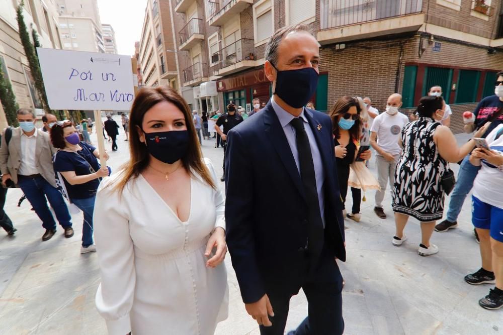 Acto institucional por el Día de la Región de Murcia en la iglesia de San Esteban