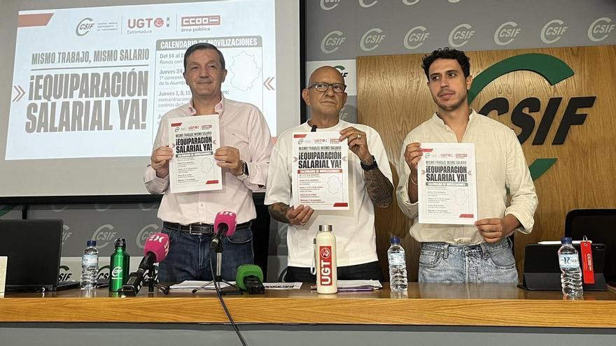 Los sindicatos convocarán una huelga general el 11 de noviembre si la Junta no negocia la subida salarial