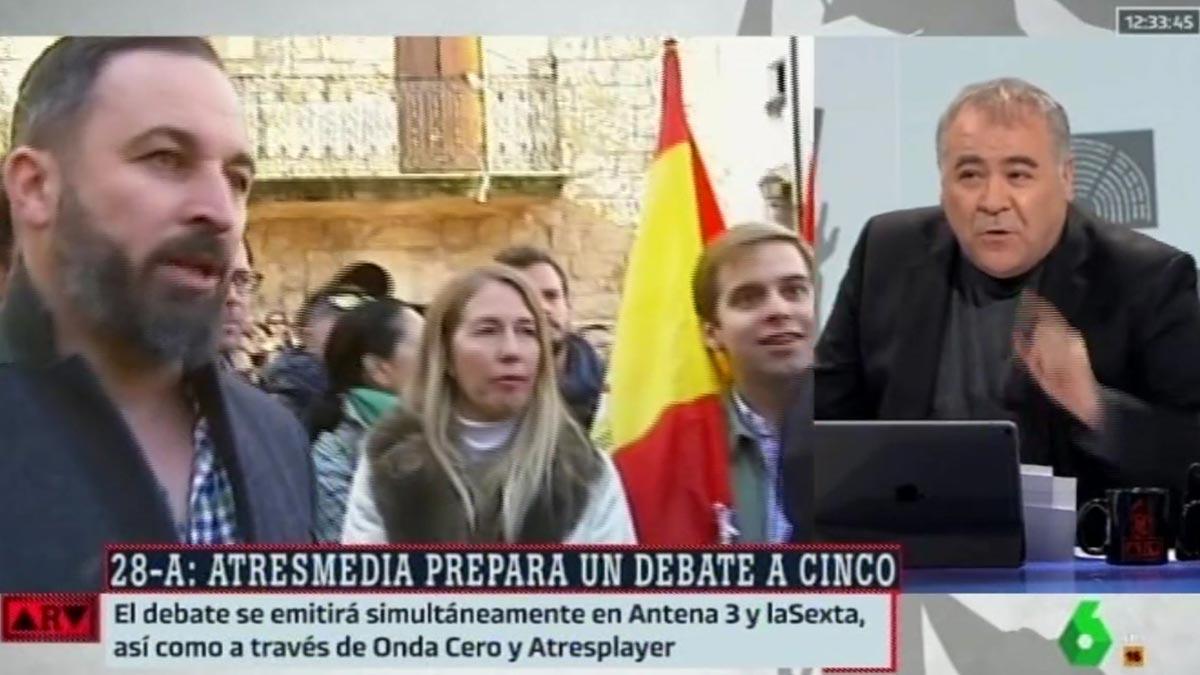 Ferreras explicó el debate a cinco ('ARV'). tu y yo somos tres por ferran monegal