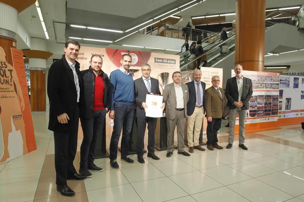 La 'Exposición' del Valencia Basket llega a Nuevo Centro