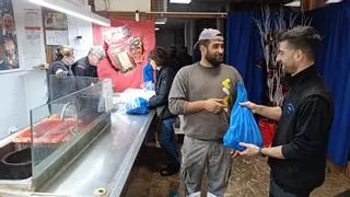 FOTOS | La pescadería de sa Pobla, Ca na Foc, sirve 1.700 kilos de anguilas