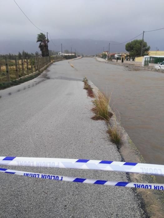 Efectos del temporal en la Safor