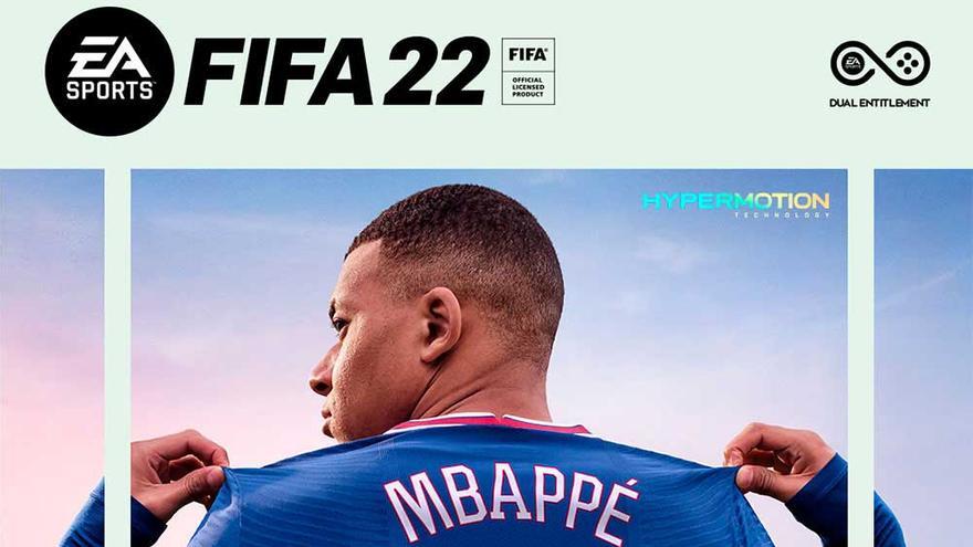 La portada del FIFA 22.