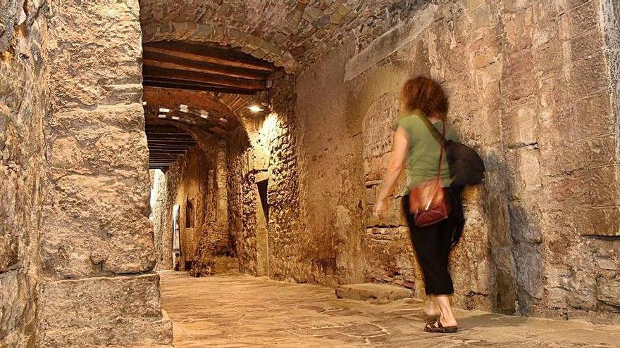 El carrer medieval tal com està actualment