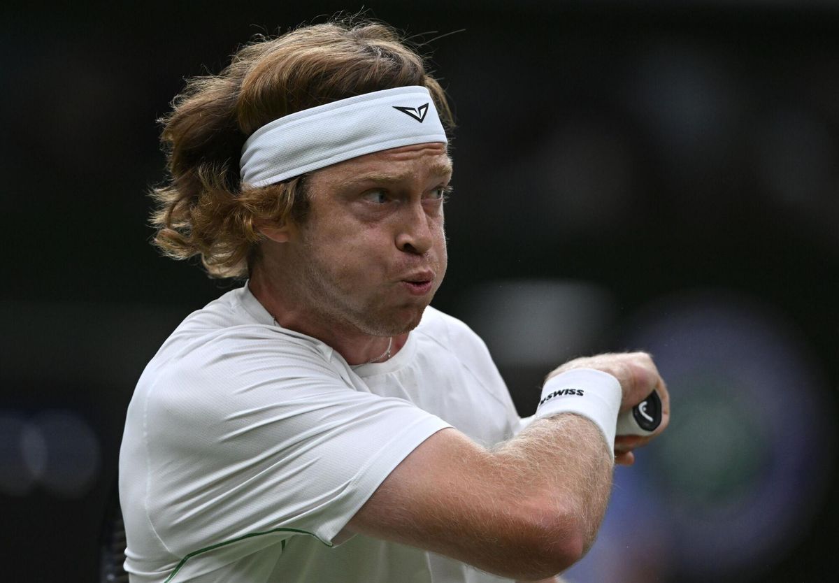 Wimbledon: Andrey Rublev - Carlos Alcaraz, en imágenes.