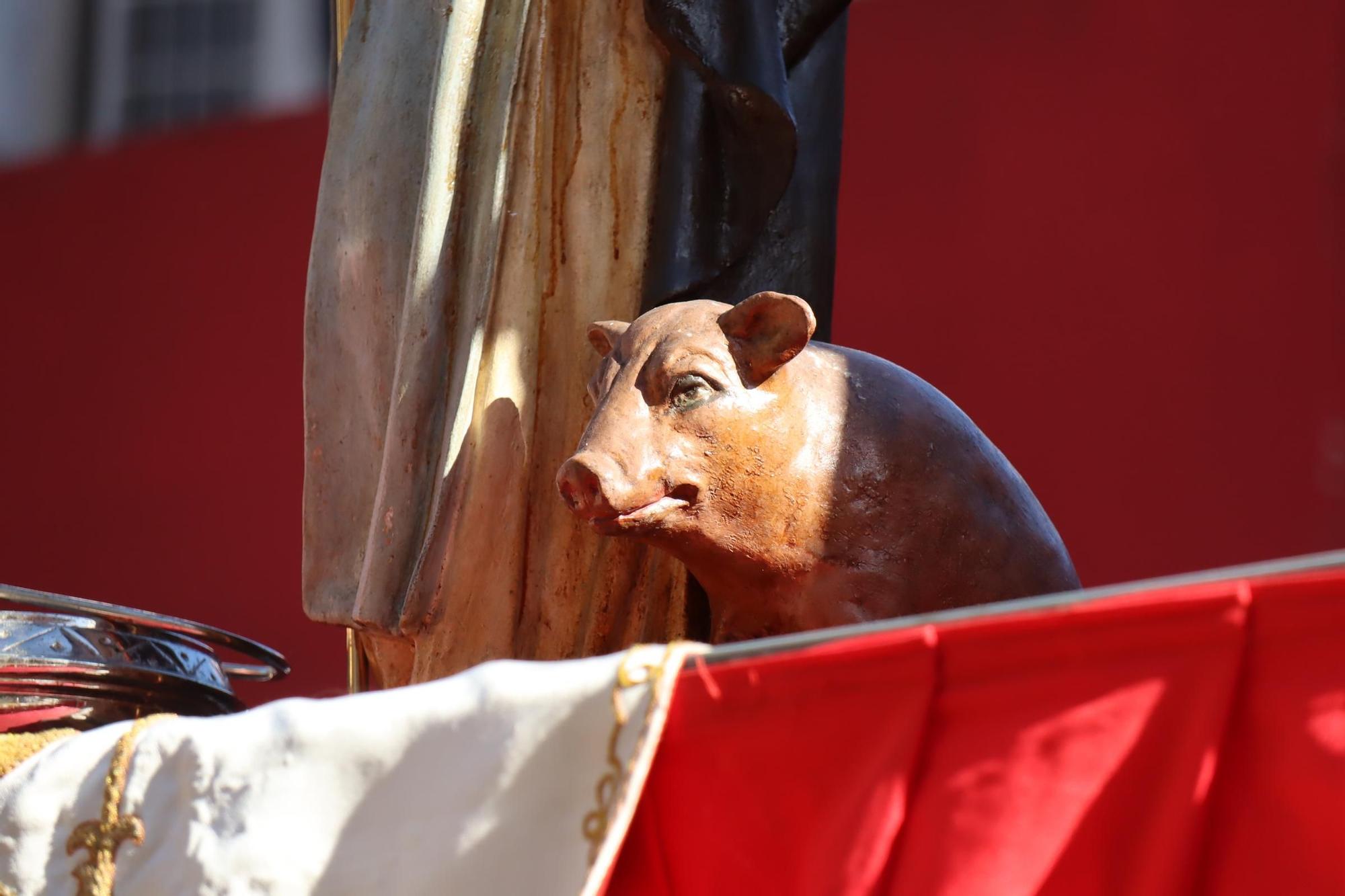 La otra cara del desfile de Sant Antoni de València