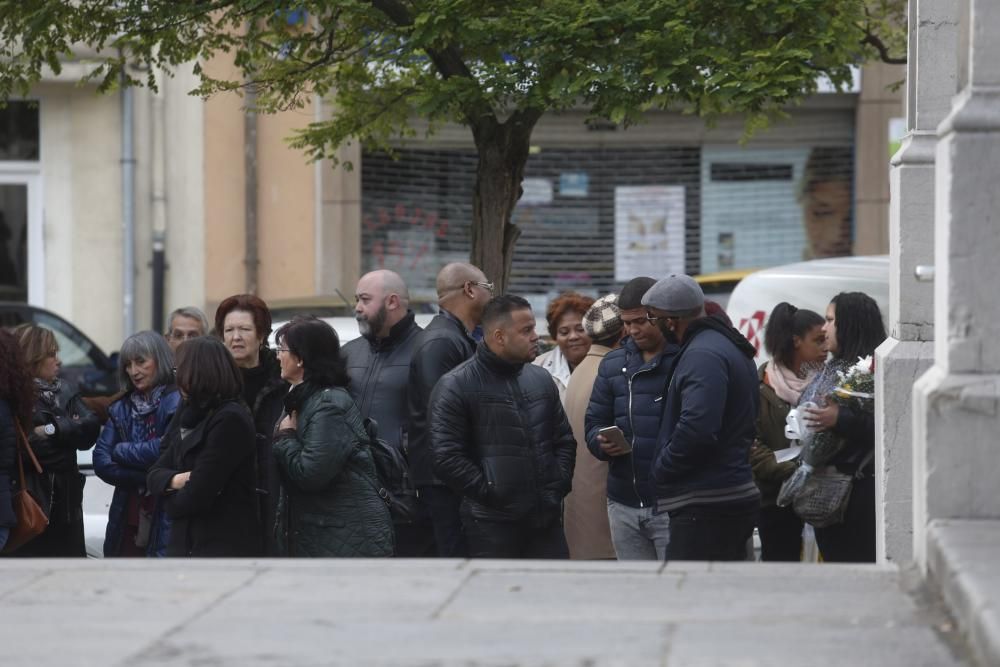 Funeral por Daniel Capellán en Avilés