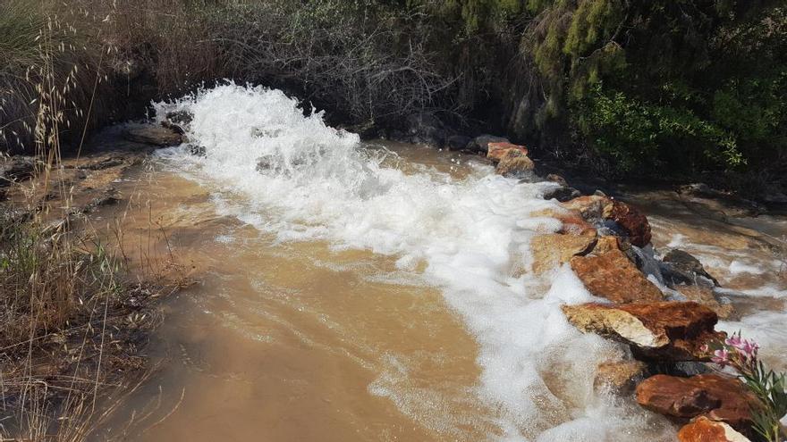 Los pozos del Sinclinal de Calasparra ya echan agua al río para los regantes