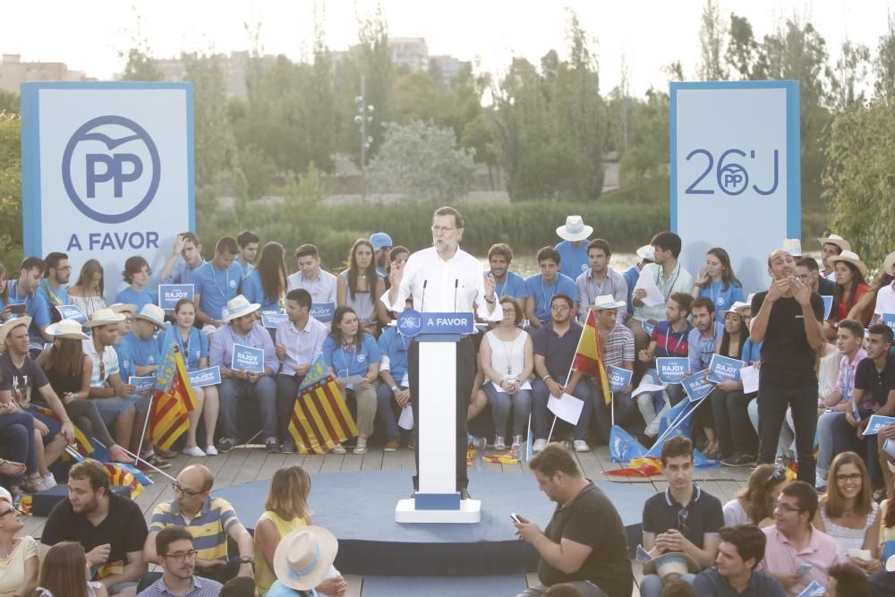 Mitin de Rajoy en Valencia