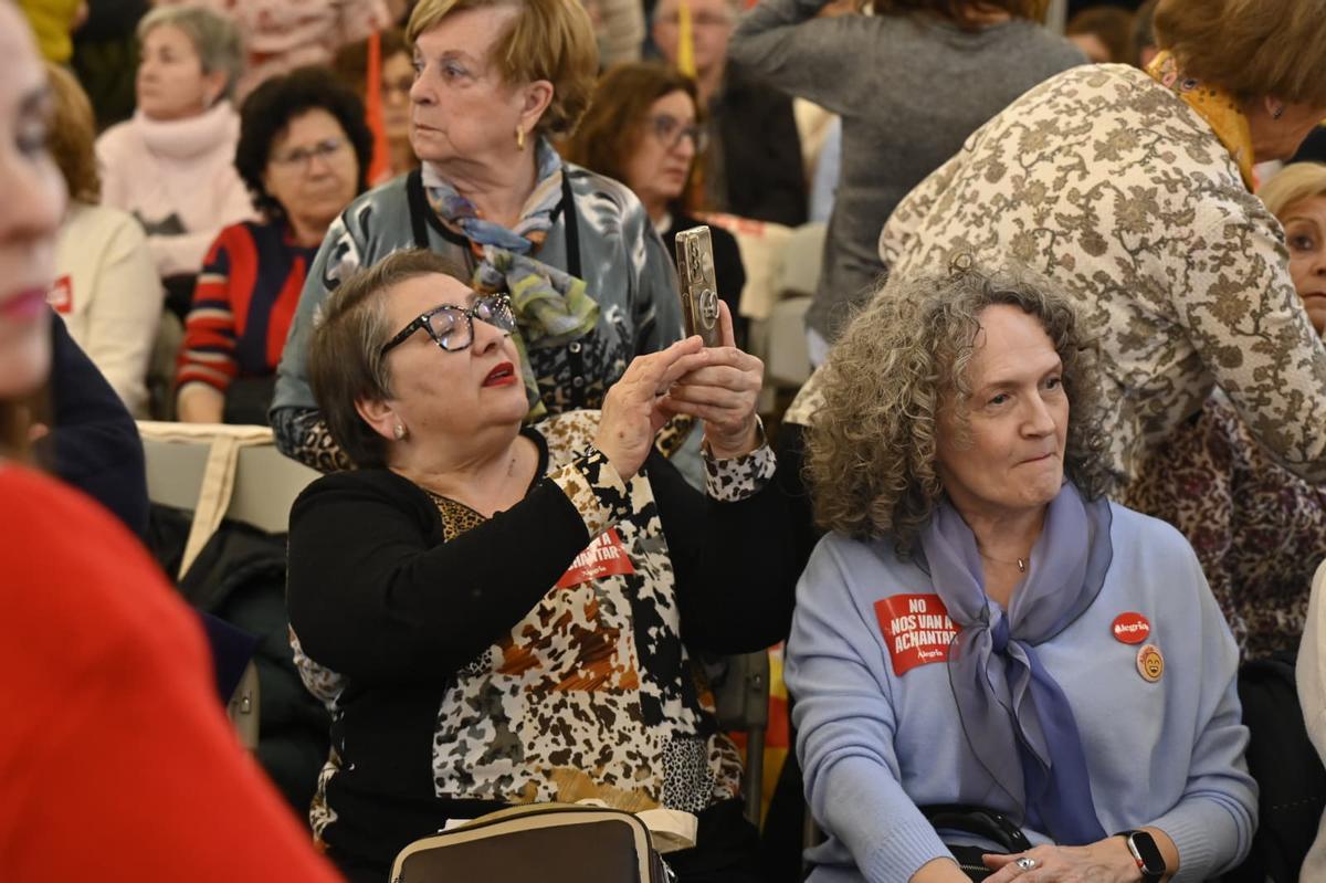 Las imágenes del final de campaña al Gobierno de Aragón del PSOE