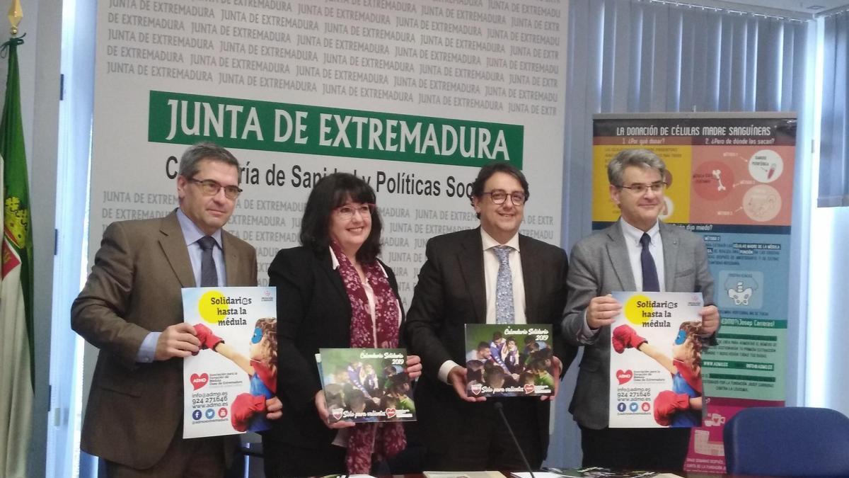 Extremadura logró en 2018 1.369 nuevos donantes de médula ósea