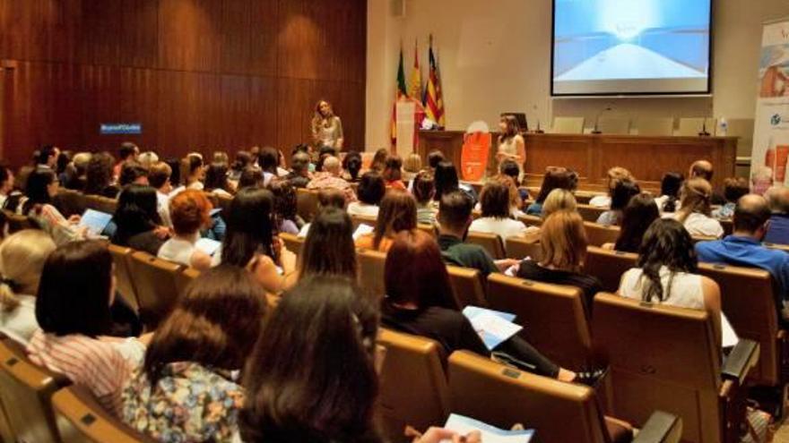 Los colegiados asistentes a la última jornada.