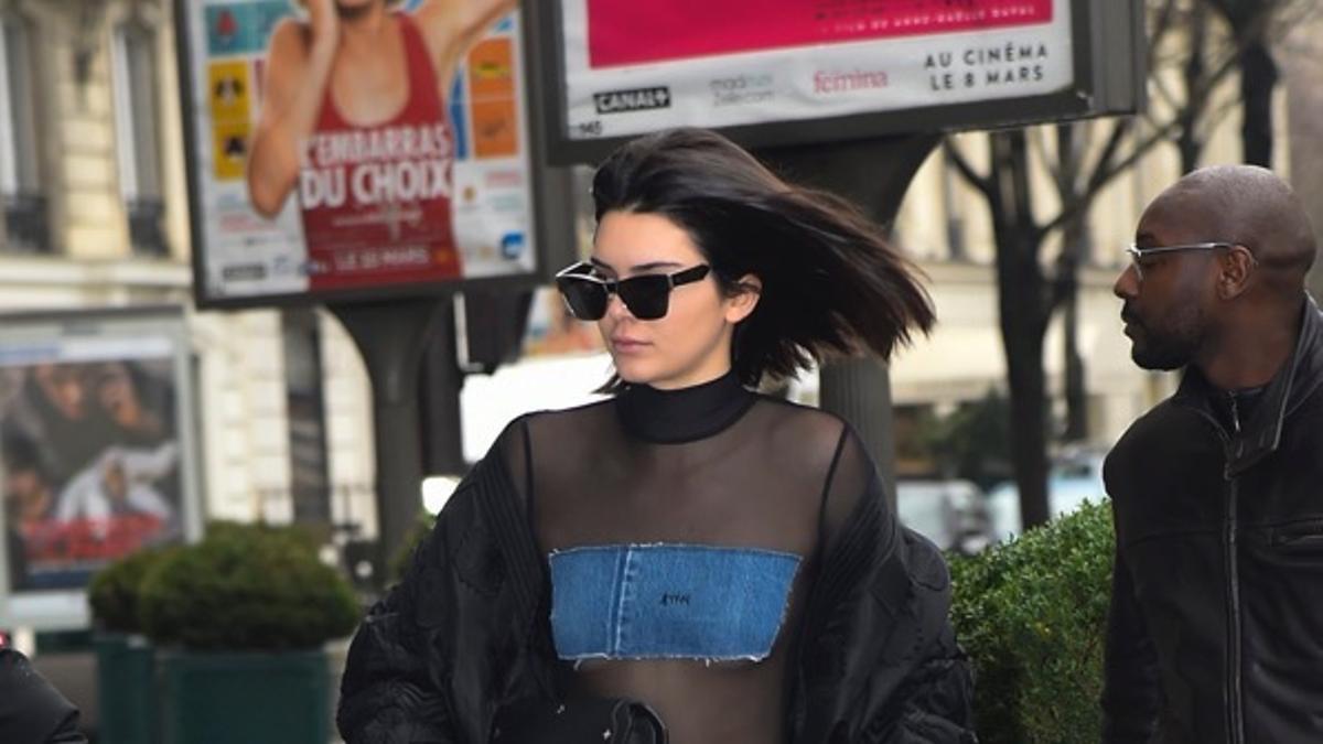 El impactante look de Kendall Jenner