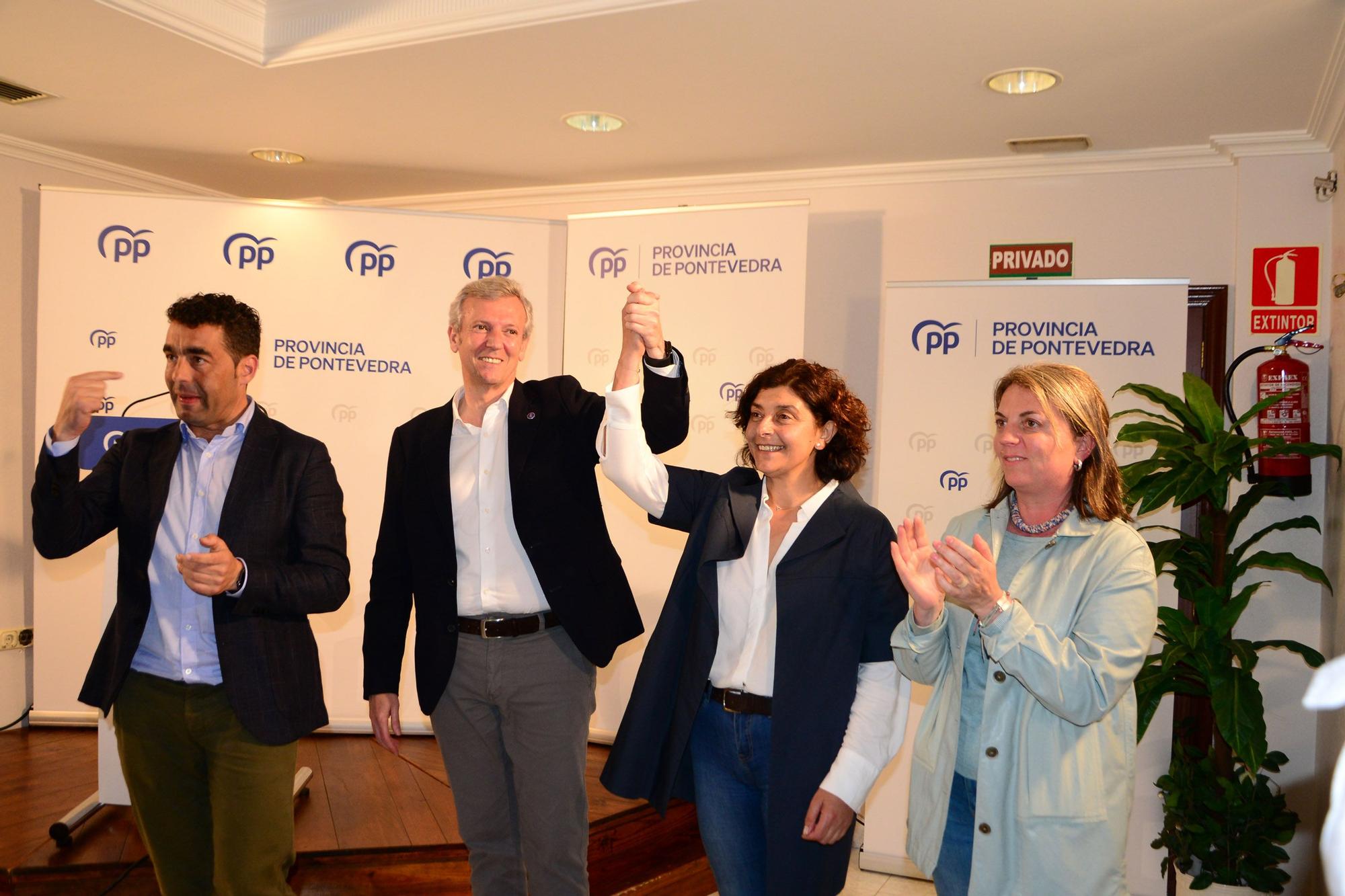 La presentación de la candidatura del PP de Bueu a las elecciones municipales 2023