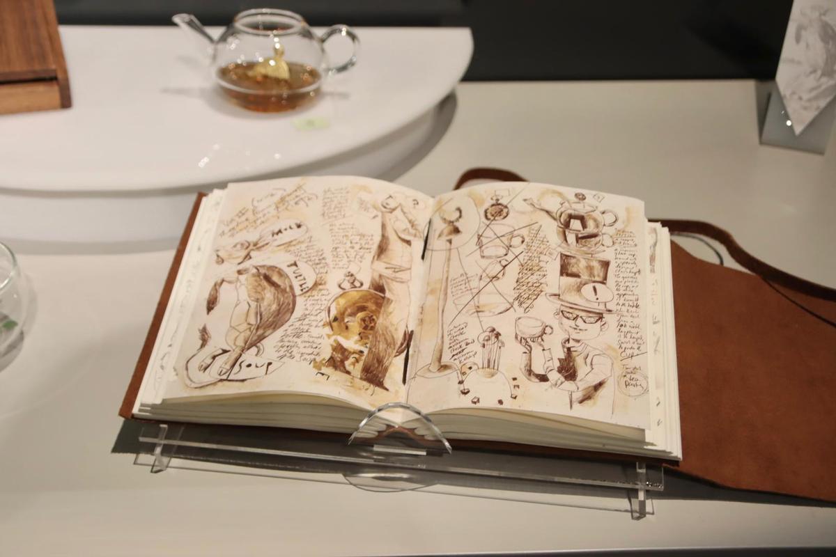 Exposición sobre Alicia en Caixaforum