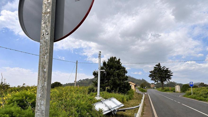 На Тенерифе вандали вивели з ладу нову систему контролю швидкості на трасі TF-24