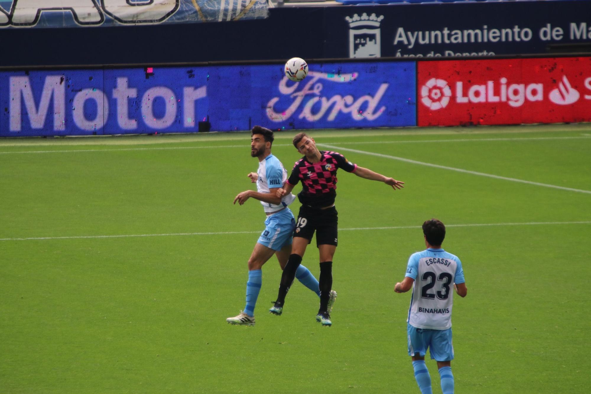 Las imágenes del Málaga CF - CE Sabadell de LaLiga Smartbank