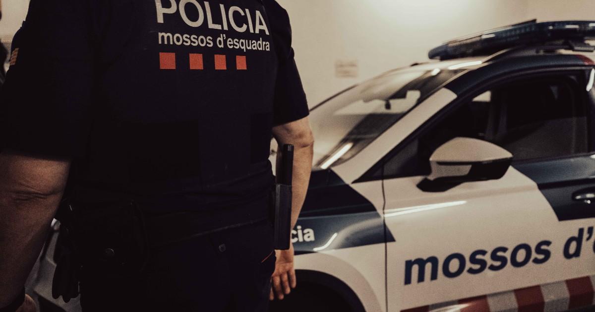 Imagen de un coche patrulla de Mossos