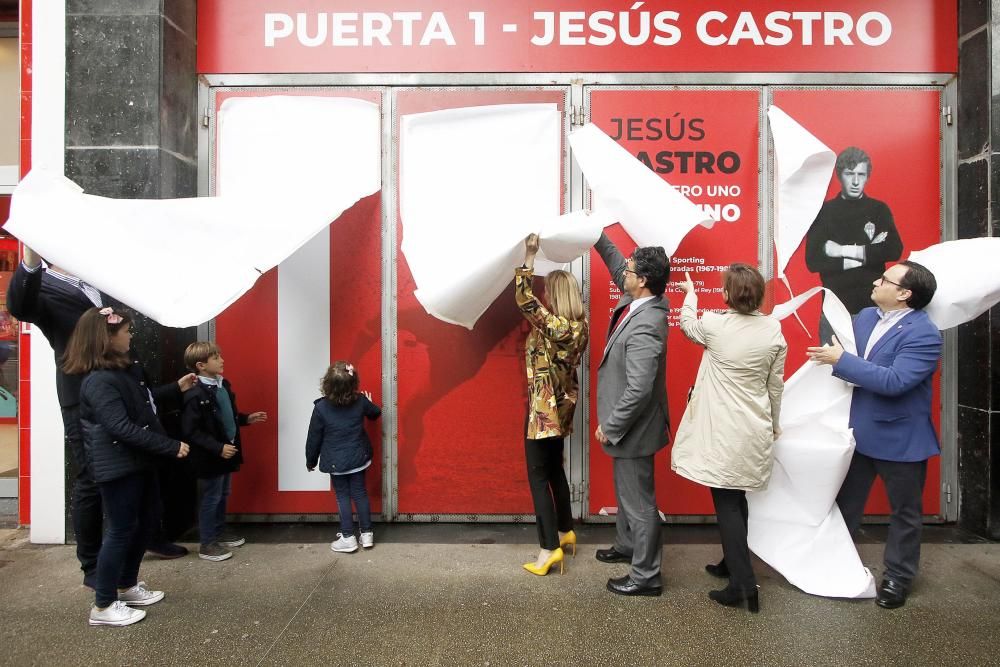 Inauguración de la puerta 1 de Jesús Castro