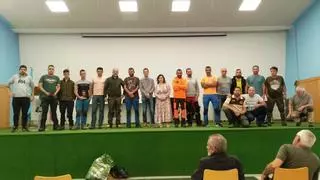 Víctor Cifrián gana la VI prueba deportiva de rastro sobre jabalí salvaje en Onís