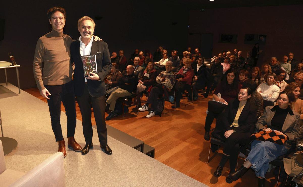 Andrés Pascual (izquierda)
y Raúl Costas. | José Lores