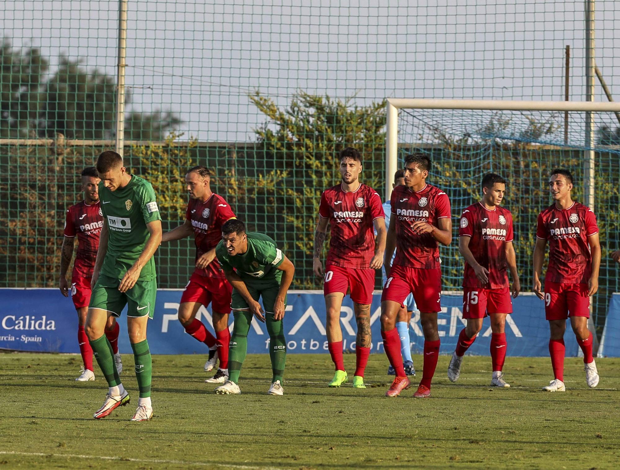 El Elche pierde 1-3 frente al Villarreal B en el segundo partido amistoso en el Pinatar Arena de San Pedro del Pinatar