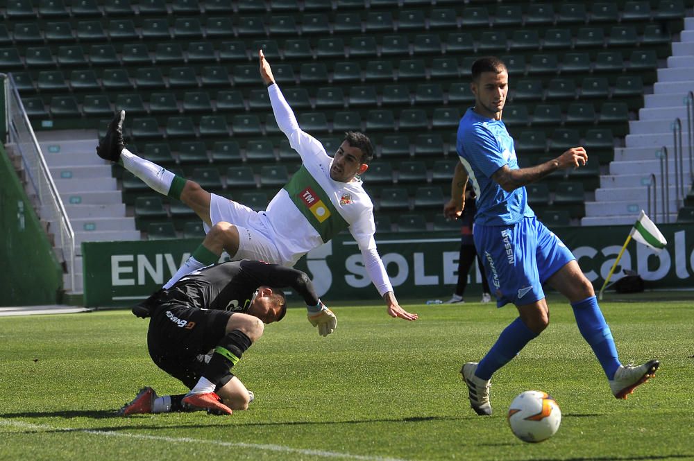 El Elche recibe demasiado castigo ante el Zenit.