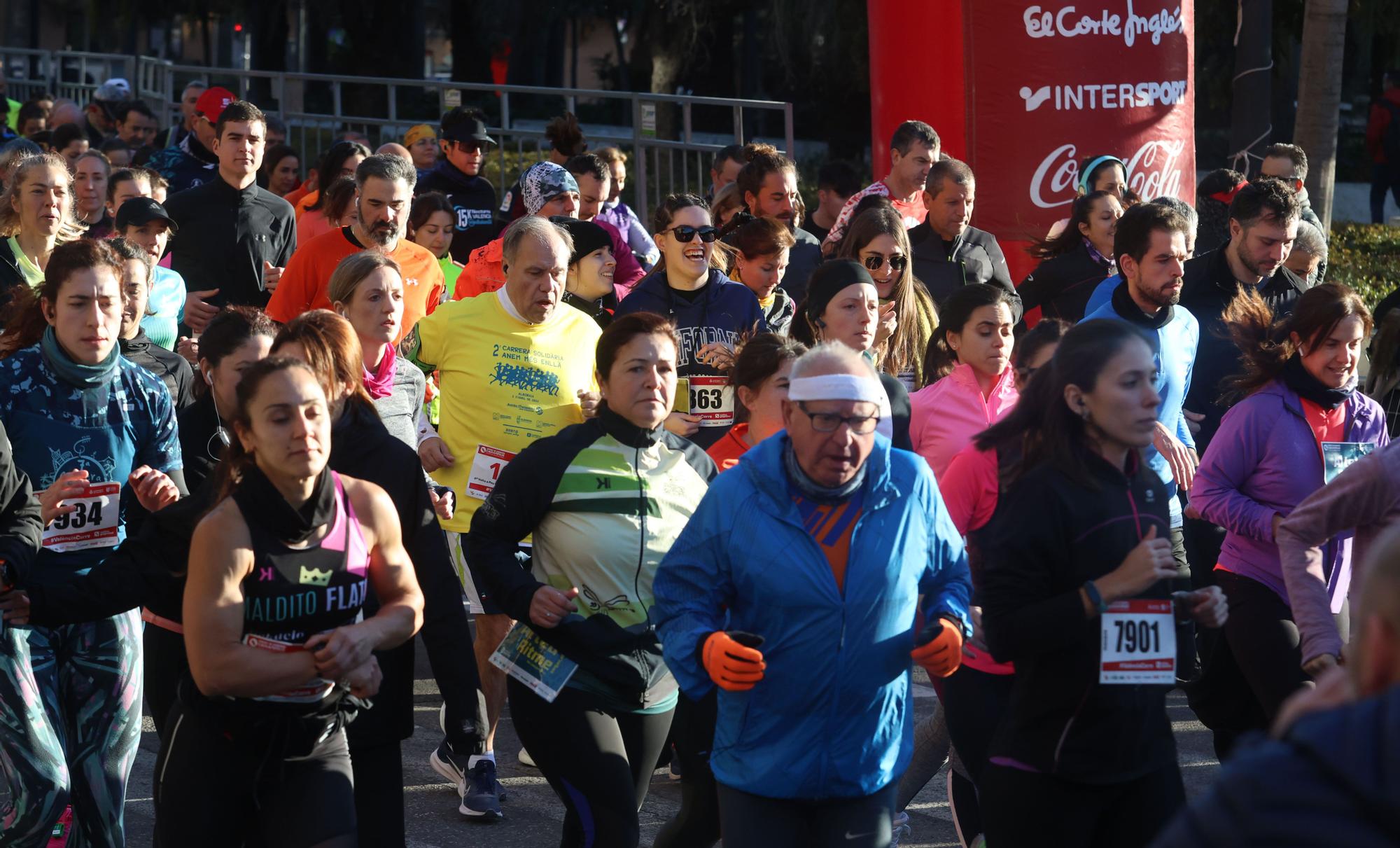 Explosión valencianista en la carrera Runners Ciudad de Valencia