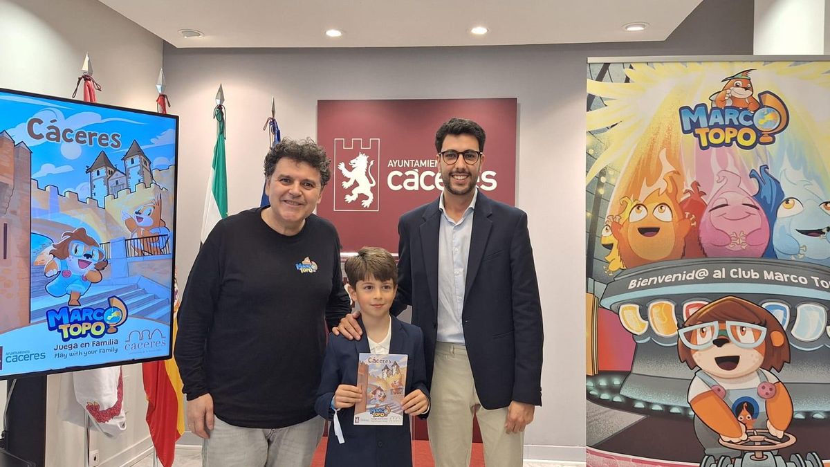 Presentación del juego educativo 'Marco Topo'