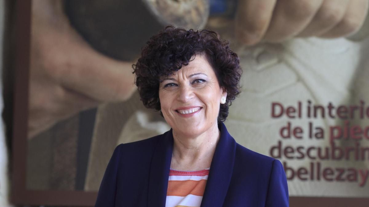 María Ángeles Túnez, alcaldesa de Puerto Lumbreras (PP).
